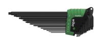 Wiha Stiftsleutelset | in ErgoStar houder | TORX® | MagicSpring® | 14-delig | chemisch gezwart | in blister - 43848 - 43848 - thumbnail