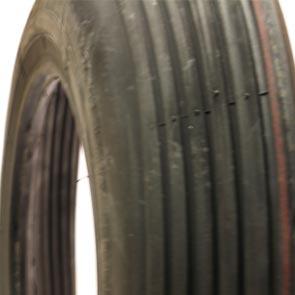 Impac Buitenband 400 x 100 (4.00-8) zwart lijnprofiel