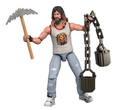 A Minecraft Movie Action Figure - Garret (Pickaxe & Buckchuckets)