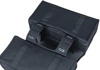 Dubbele Fietstas Kavan Eco Classic Rounded zwart 46L - thumbnail