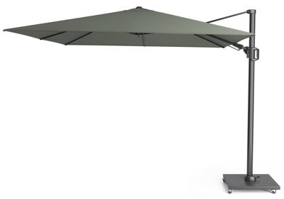 Platinum | Zweefparasol Challenger T² Premium 300 x 300 cm | Olive
