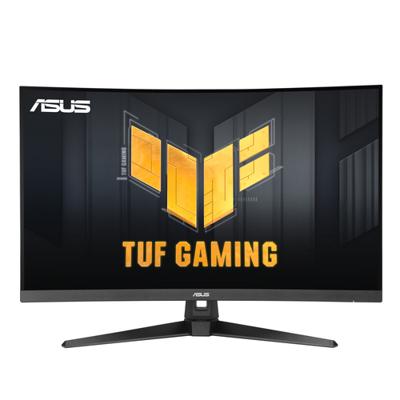 ASUS TUF Gaming VG32VQM5B, 31,5 inch Full HD VA gebogen gaming-monitor (1920 x 1080), 0,5 reactietijd, 250 Hz, luidspreker, ELMB Sync, FreeSync Premium, HDMI en DisplayPort, DisplayWidget Center