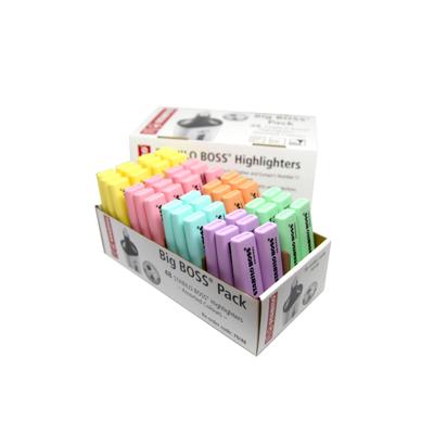 Markeerstift stabilo boss 70 48st assorti pastel