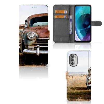 Motorola Moto G51 5G | Telefoonhoesje met foto | Vintage Auto