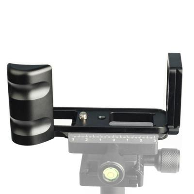 1/4 inch verticale shoot Quick release L plaat beugel Basishouder voor FUJIFILM X-E3 (zwart)