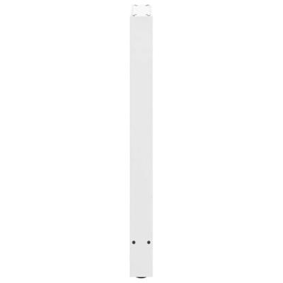 Bartafelpoten 2 st 40x(90-91) cm staal wit