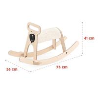 Mamatoyz houten hobbelpaard - thumbnail
