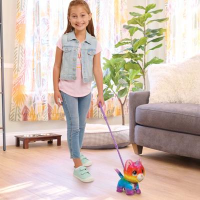 Spectron Furreal walk-a-lots unicorn kat interactief dier - thumbnail