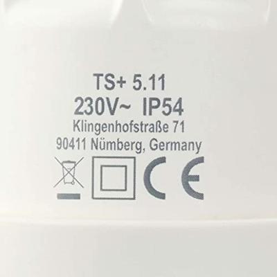 Eberle TS+ 5.11 Thermoaandrijving stroomloos gesloten Thermisch