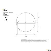 SLV Led hanglampOne 2-rings Ø 60cm zwart - 1004765 - thumbnail