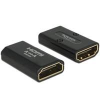 Delock 65659 HDMI Adapter [1x HDMI-bus - 1x HDMI-bus] Zwart - thumbnail