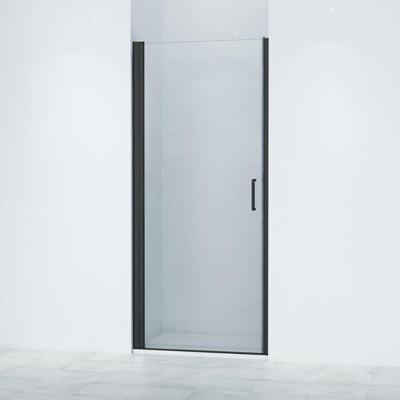 Marenza Neptune 6211 Douchedeur - 90x200cm - profiel - veiligheidsglas - anti kalk - mat zwart SW1122486