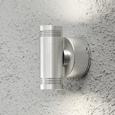 KonstSmide Led wandspotMonza 2x1w - 3000K 12,5cm metaalgrijs - 7929-310