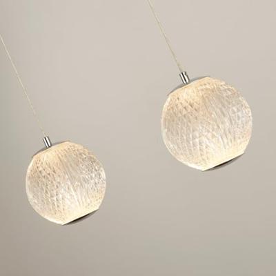 Searchlight 5-lichts hanglampAllure chroom rechthoekig - 51485-5CC