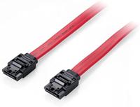 Equip 111901 SATA-kabel, 1 m, SATA, 7-polig, rood - SATA-kabel (1 m, SATA III, SATA 7-polig, SATA 7-polig, stekker/stekker, rood) - thumbnail