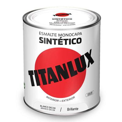 Synthetische lak Titanlux 5809019 Wit 750 ml