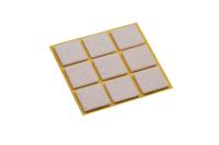 Metafranc Parketglijder Zk 25X25Mm Be 9St Nl - WU0644876 - thumbnail
