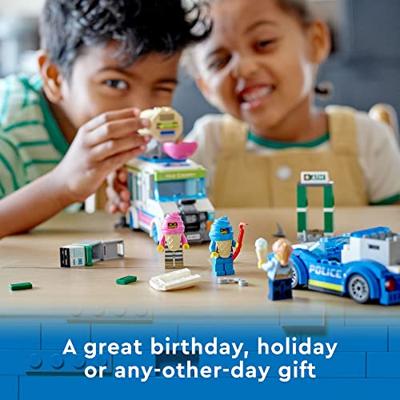 Lego city - 60314 ice cream launcher met politiewagen