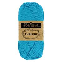 Scheepjes Catona 25g - 146 Vivid Blue - Haakgaren / Breigaren - thumbnail