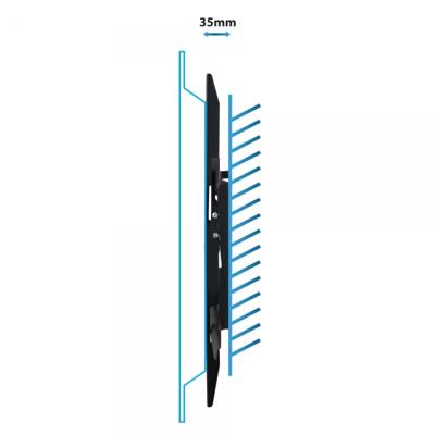 Esperanza HYPNOS 177,8 cm (70") Zwart - thumbnail