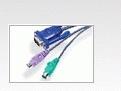 Aten 2l-5206p kvm special combination cable, vga/ps/2 - thumbnail