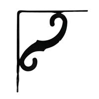 Hoeksteun Micel plm05 Zwart 15,5 x 11 cm - thumbnail