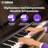 Yamaha P-145B digitale piano zwart - thumbnail