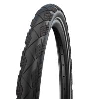 SCHWALBE Vouwband marathon efficiency super race / v-guard 27.5 x 2.15" / 55-584 - zwart met reflectie - thumbnail