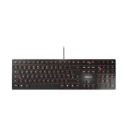 CHERRY KC 6000 Slim toetsenbord USB QWERTY Brits Engels Zwart - thumbnail