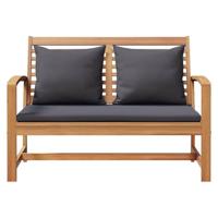 Tuin Sofa Set 2 pcs Bruin Massief teakhout - thumbnail