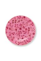 Pip Studio Gebaksbord Jolie Bloemen Roze 17cm - thumbnail