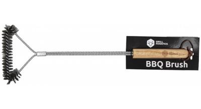 Grill Fanatics staalborstel - Lang