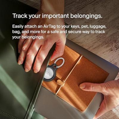 Belkin Beschermende houder met sleutelhanger voor AirTag - 2-pack sleeve