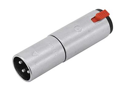 Neutrik NA3MJ XLR male naar Stereo Jack female adapter