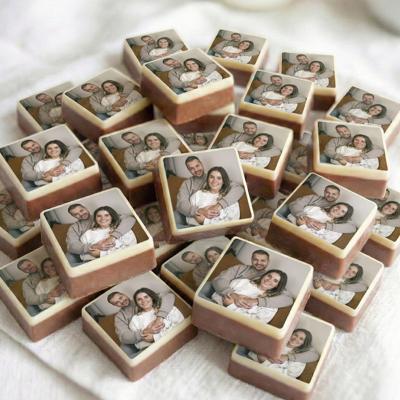 Chocolade bonbons met foto