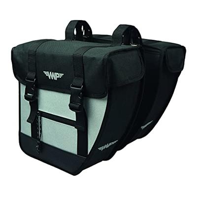 VWP Basil dubbele fietstas tour 26l zwart/zilver