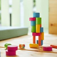 Goki houten balansspel toren, 27dlg. - thumbnail