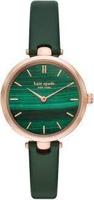 Horlogeband Kate Spade New York KSW9046 Leder Groen 10mm - thumbnail