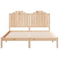 Bedframe extra lang zonder matras massief hout 140x220 cm - thumbnail