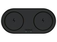 TRONIC Draadloos Qi laadpad (Zwart) - thumbnail