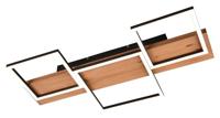 Trio Houten led plafondlampHarper 3-lichts - 622910332 - thumbnail