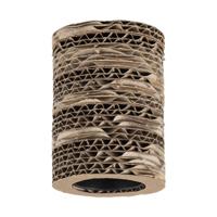 DIY lamphouders - Lamponderdelen - ø6 x 8.5 cm - E27 - Bruin - Cilinder - Ontworpen voor Hanglampen, Wandlampen - thumbnail