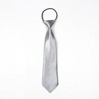 10 stuks effen kleur casual rubber band lui gelijkspel voor kinderen (zilver) - thumbnail