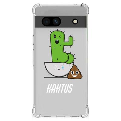 Google Pixel 7A Stevig | Bumper Hoesje | Cactus Poo Google Pixel 7A Stevig | Bumper Hoesje | Cactus Poo