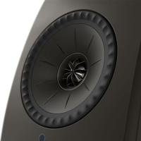 KEF LSX II LT Wireless-boekenplankluidsprekers | Muziek | Tv en Home Cinema | Gamen | HDMI ARC | USB-C | Bluetooth | AirPlay 2 | Chromecast | Spotify (Grijs) - thumbnail
