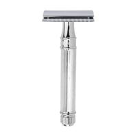 Edwin Jagger Razors Double Edge Safety Chrome Plated Lined Handle Ref.DE89LBL 1Stuks - thumbnail