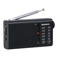 Transistorradio Daewoo Zwart AM/FM - thumbnail
