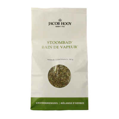 Jacob Hooy Stoombadkruiden 80 Gram Jacob Hooy Stoombadkruiden 80 Gram
