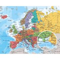 European Map 2014 Poster 50x40cm - thumbnail