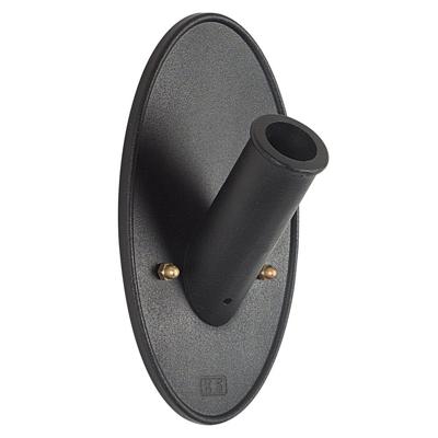 KS Verlichting VlaggenstokhouderOval zwart - 5893K4